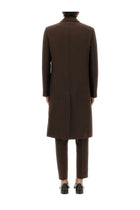 MM6 Maison Margiela Men's Wool Blend Coat Brown, view 3