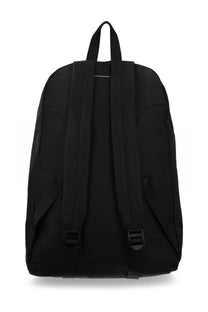 Black MM6 Maison Margiela unisex zaino numeric backpack with sleek minimalist design and sturdy fabric straps