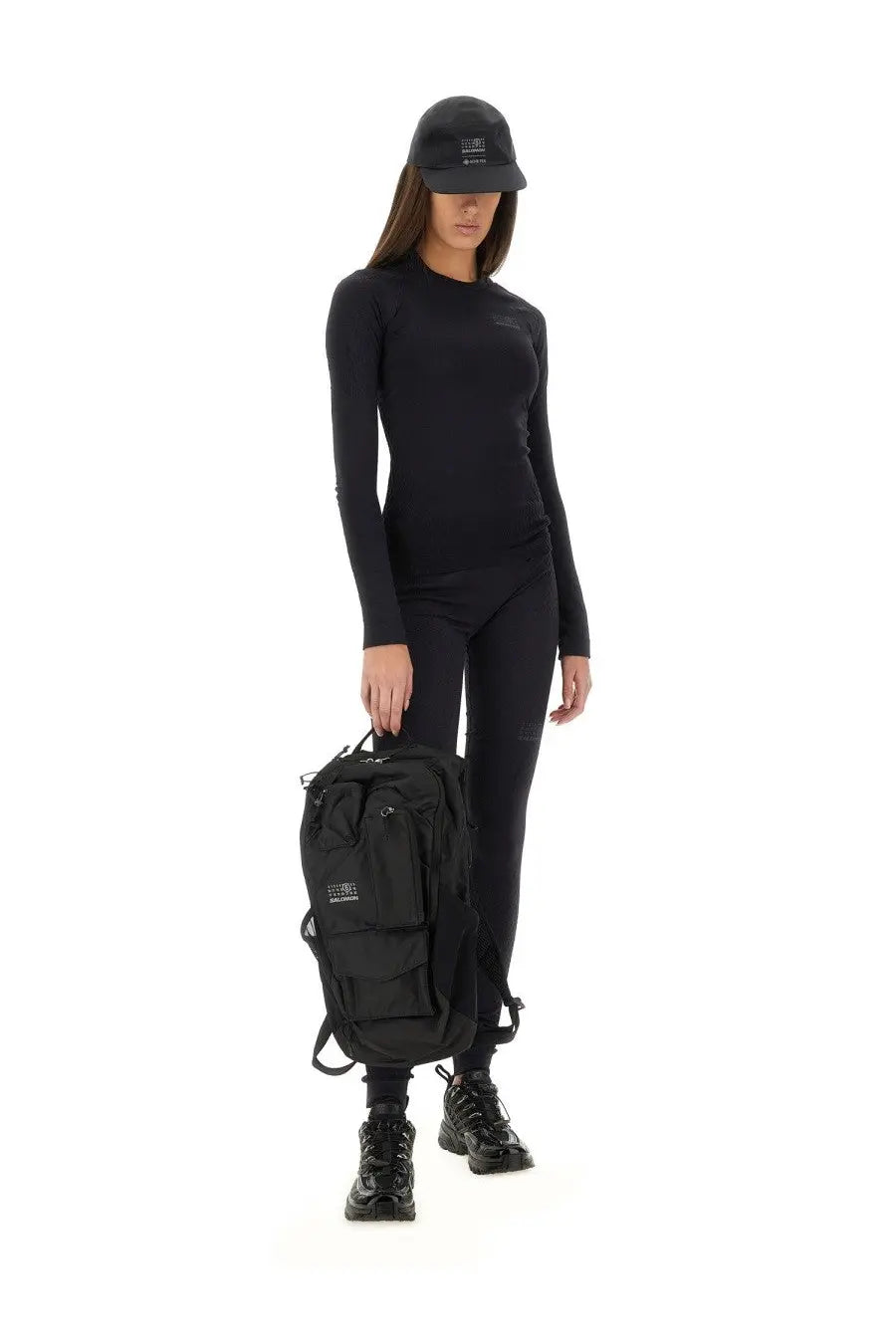 MM6 Maison Margiela Women's Leggings Black, view 2