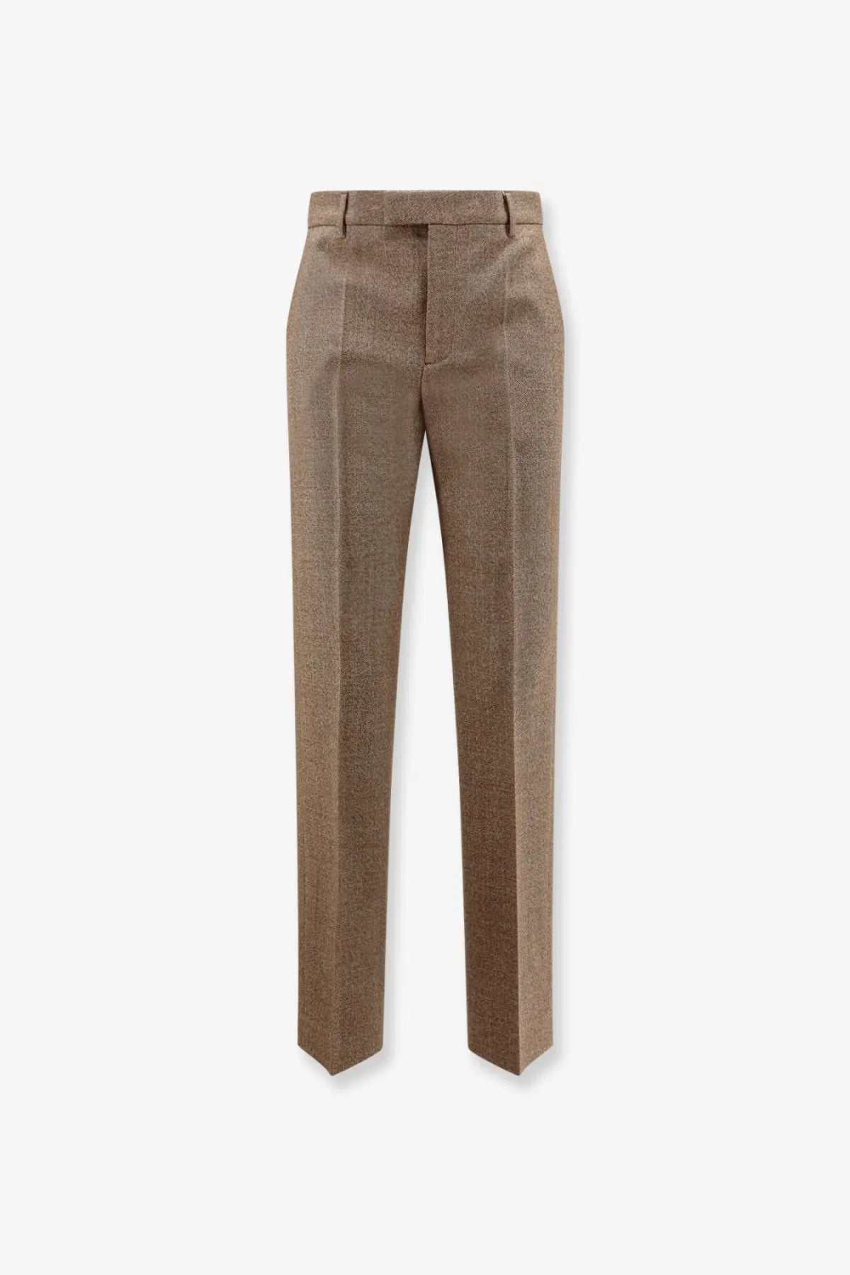 MM6 Maison Margiela Women's Virgin Wool Trousers Beige