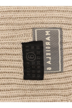 MM6 Maison Margiela Women's Wool Blend Balaclava Beige, view 3