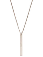 MM6 Maison Margiela Numeric Bar Necklace Silver