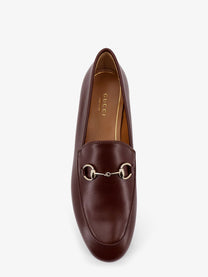Gucci Women's Mocassini Jordaan in Pelle Brown