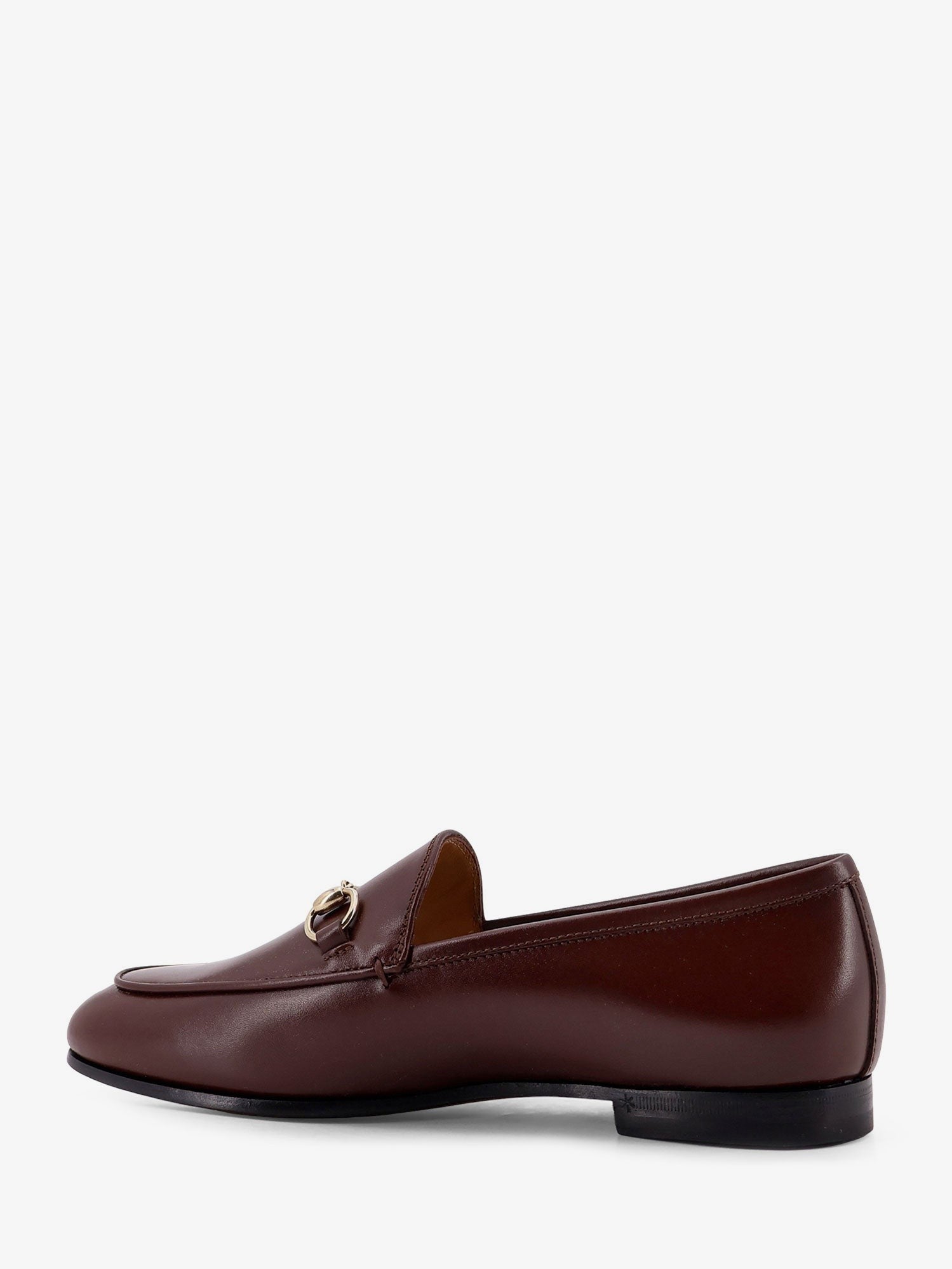 Gucci Women's Mocassini Jordaan in Pelle Brown
