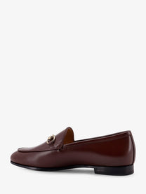 Gucci Women's Mocassini Jordaan in Pelle Brown