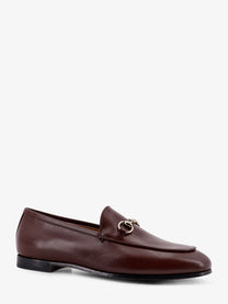 Gucci Women's Mocassini Jordaan in Pelle Brown