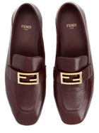 Fendi Women's Baguette Loafers Red, view 5