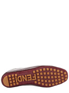 Fendi Women's Baguette Loafers Red, view 6
