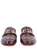 Fendi Women's Baguette Loafers Red, view 3