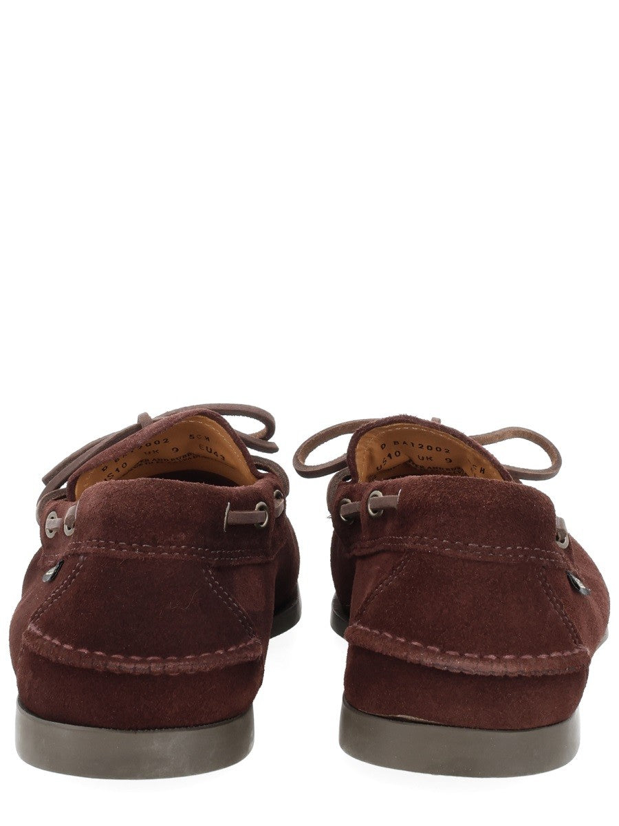 G.H. BASS Men's Mocassino Camp Moc Brown