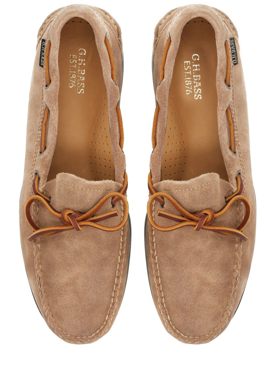 G.H. BASS Men's Mocassino Camp Moc Beige