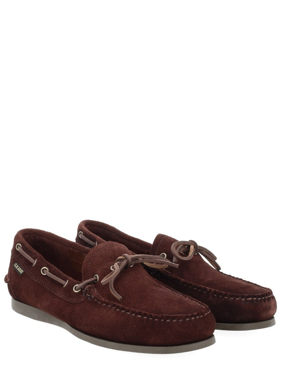 G.H. BASS Men's Mocassino Camp Moc Brown