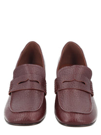 Dries Van Noten Women's Mocassino Con Tacco Red