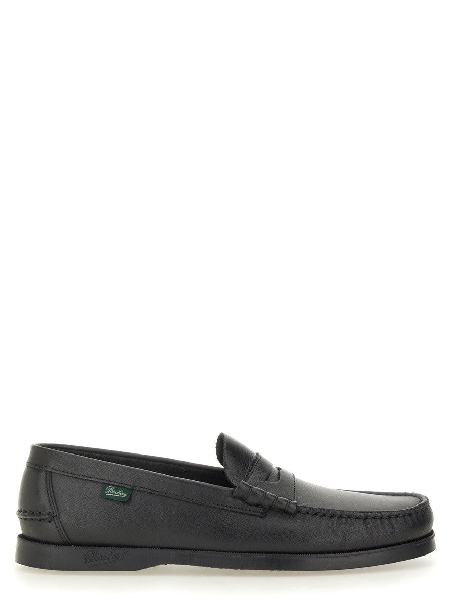 Paraboot Men's Moccasin Coraux Black Paraboot