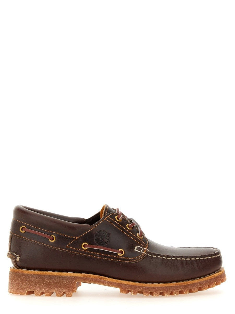Timberland Men's Leather Boat Moccasin Brown Timberland