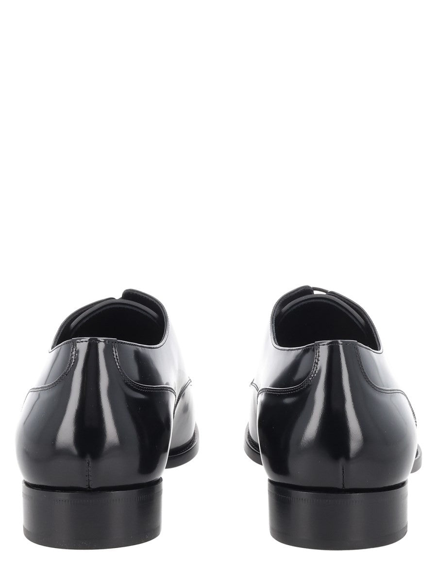 Saint Laurent Men's Mocassino Derby Stanton Black