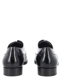 Saint Laurent Men's Mocassino Derby Stanton Black