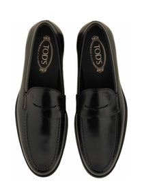 Tod's Men's Leather Loafers Black, view 6