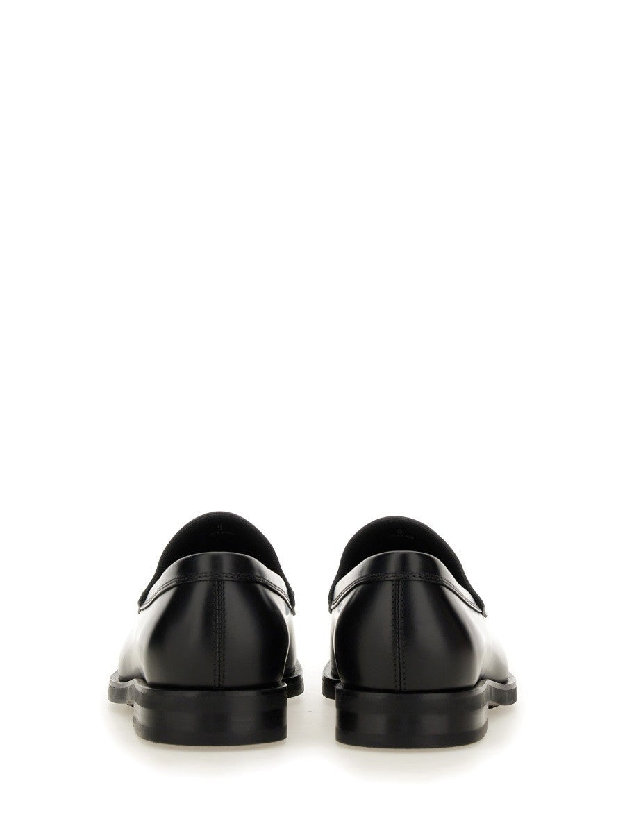 Tod's Men's Leather Loafers Black, view 3