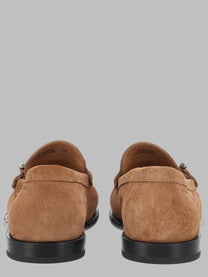BOSS Men's Mocassino in Suede Brown