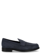 Tod's Men's Suede Loafers Blue