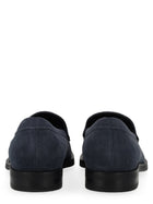 Tod's Men's Suede Loafers Blue, view 6