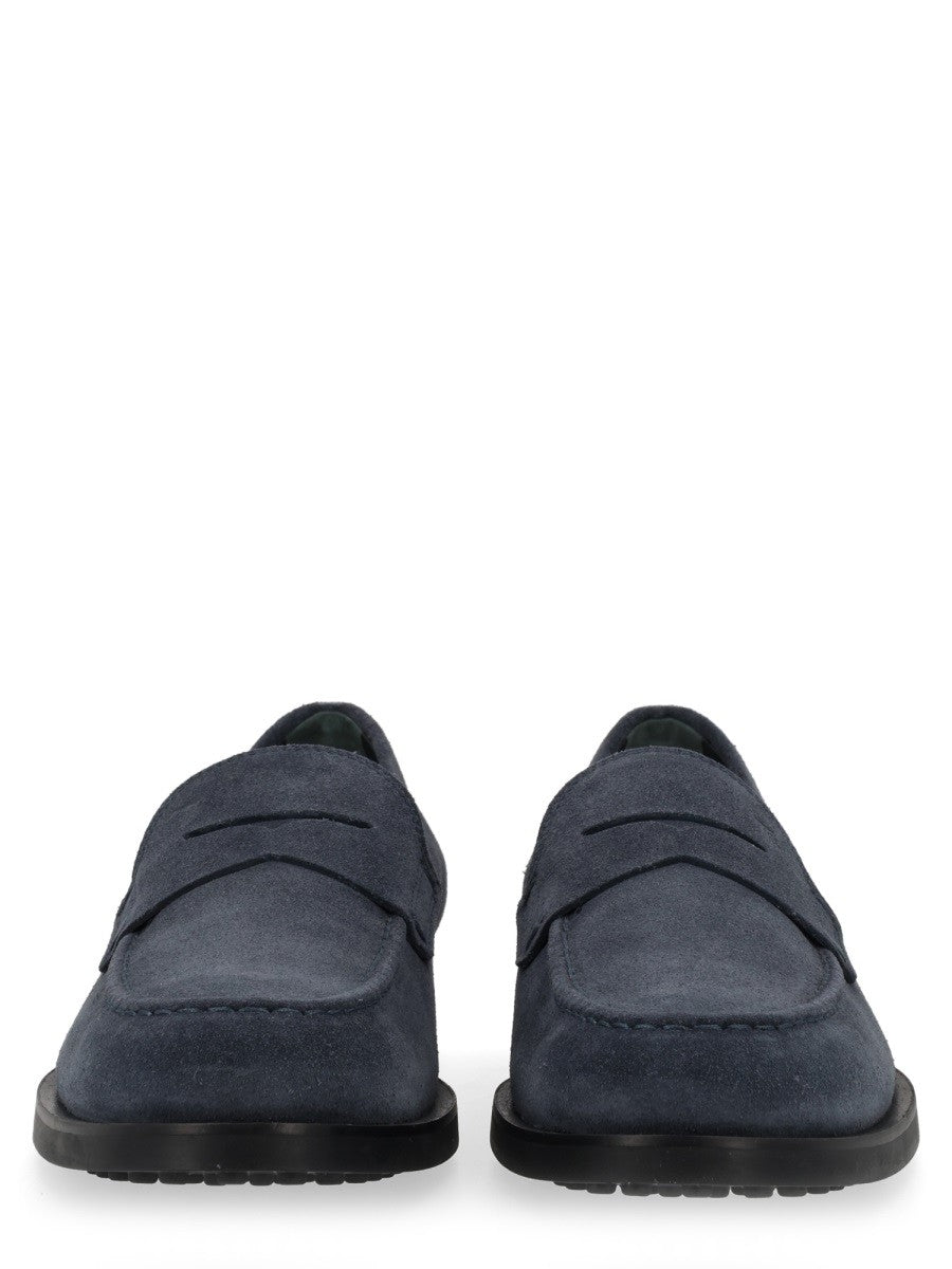 Tod's Men's Mocassino in Suede Brown