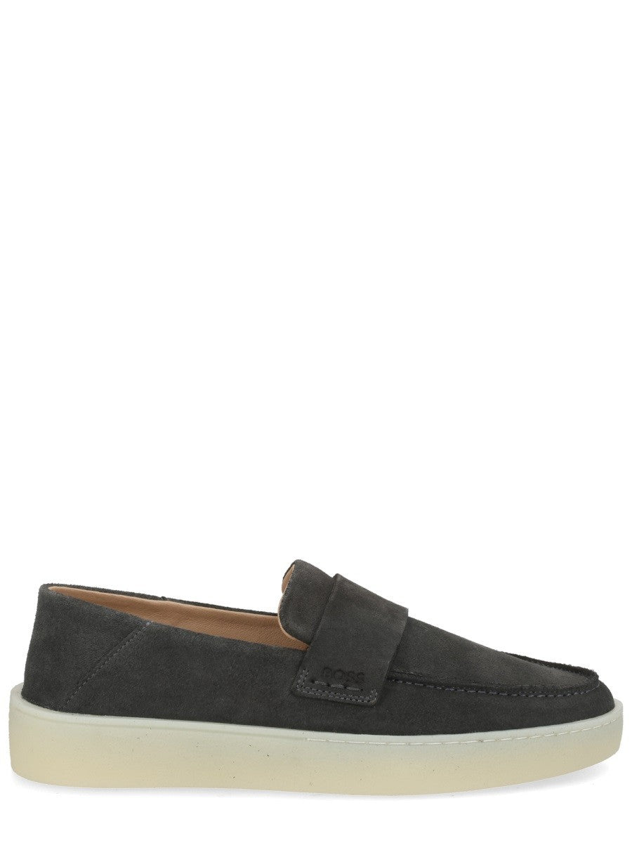 BOSS Men's Mocassino Kieran Grey