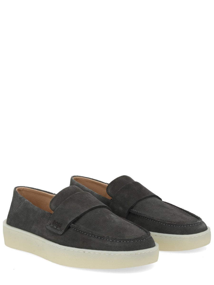 BOSS Men's Mocassino Kieran Grey