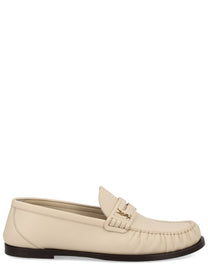 Saint Laurent Women's Mocassino Laurent White