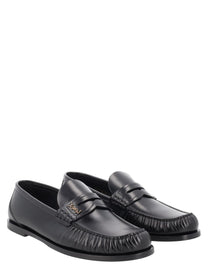 Saint Laurent Women's Laurent Loafers Black, view 2