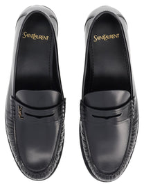 Saint Laurent Women's Laurent Loafers Black, view 5