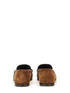 Saint Laurent Men's Laurent Loafers Brown, view 3