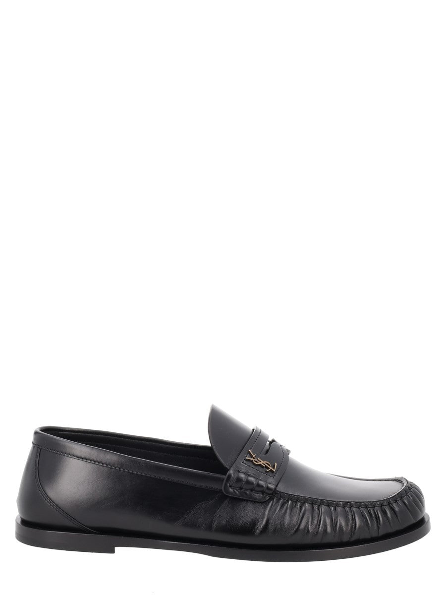 Saint Laurent Women's Laurent Loafers Black