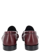 Saint Laurent Men's Le Loafer Cassandre Loafers Red, view 4