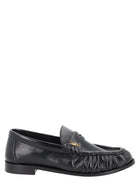 Saint Laurent Women's Le Loafer Cassandre Loafers Black