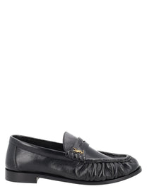 Saint Laurent Women's Le Loafer Cassandre Loafers Black