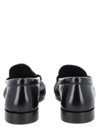 Saint Laurent Women's Le Loafer Cassandre Loafers Black, view 4