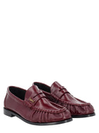 Saint Laurent Women's Le Loafer Cassandre Loafers Red, view 2