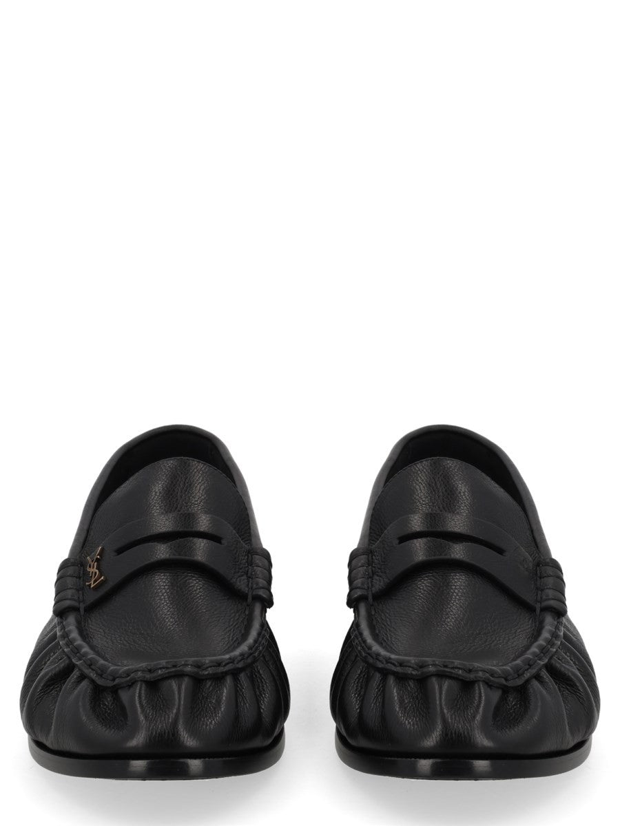 Saint Laurent Men's Mocassino LE Loafer Black