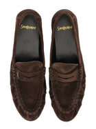 Saint Laurent Men's LE Loafer Loafers Brown, view 5