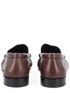 Saint Laurent Men's LE Loafer Loafers Brown, view 4