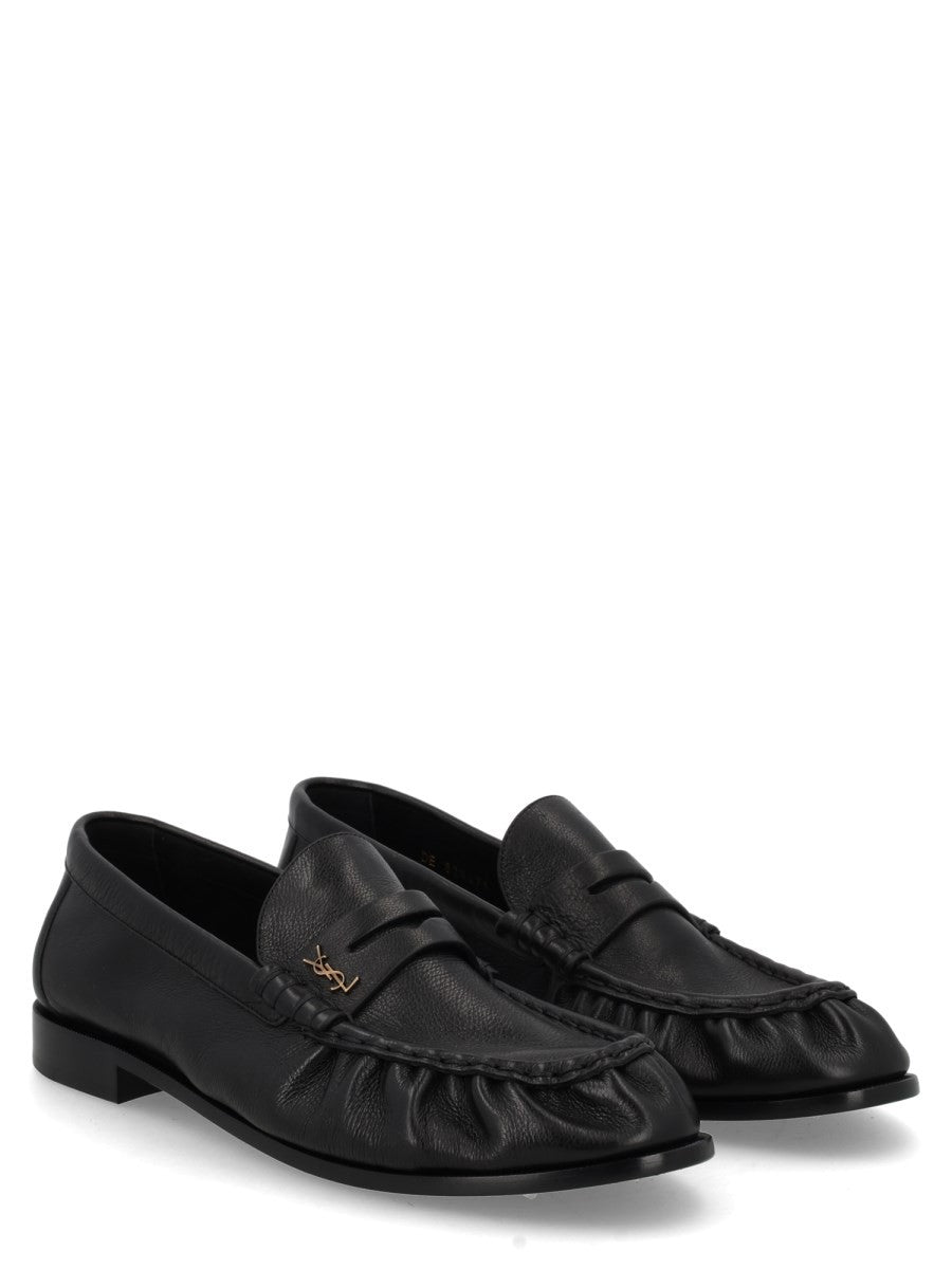Saint Laurent Men's Mocassino LE Loafer Black