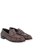 Saint Laurent Men's LE Loafer Loafers Brown, view 2