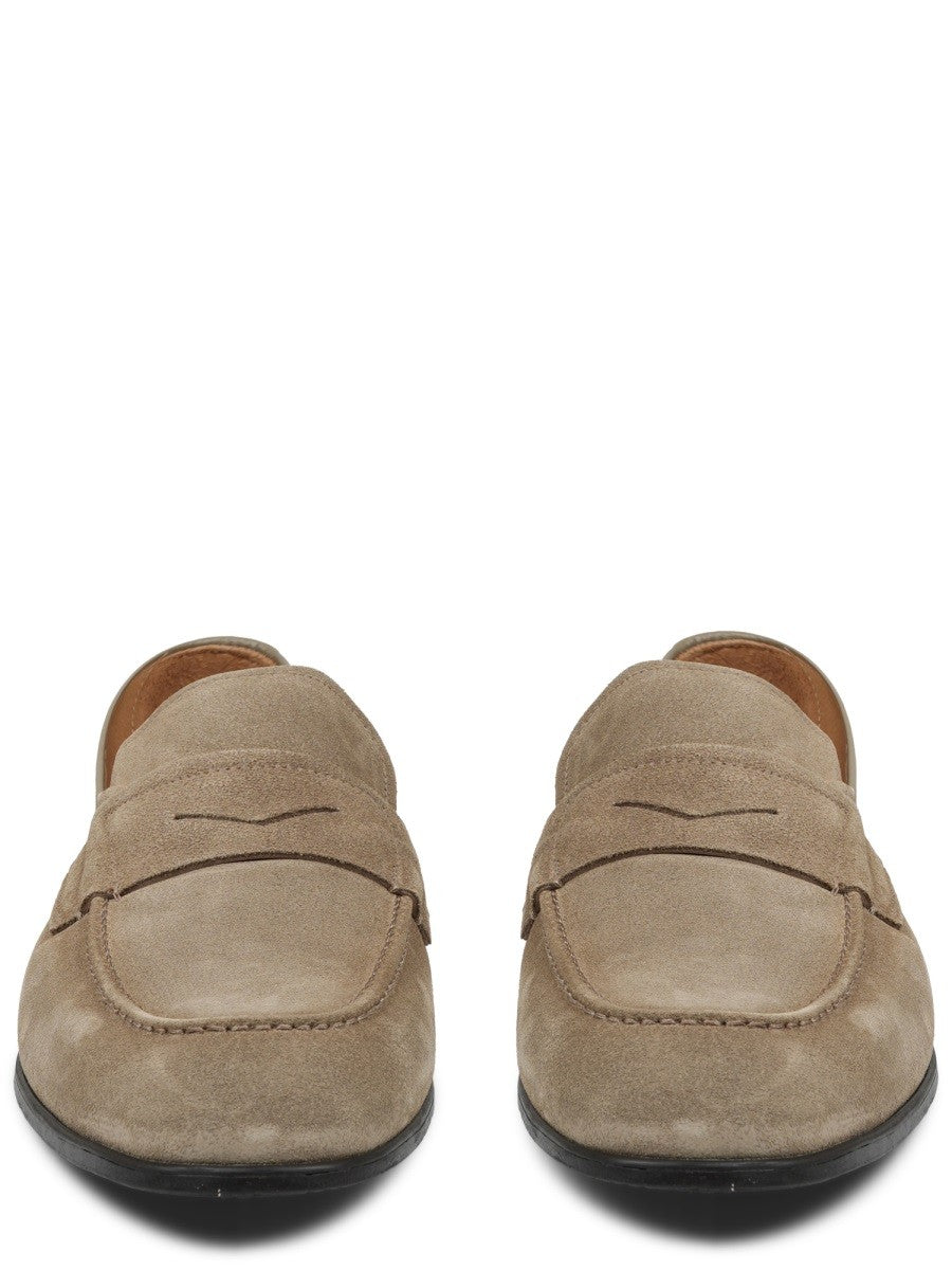 Mille885 Men's Suede Lentini Loafers Beige, view 3