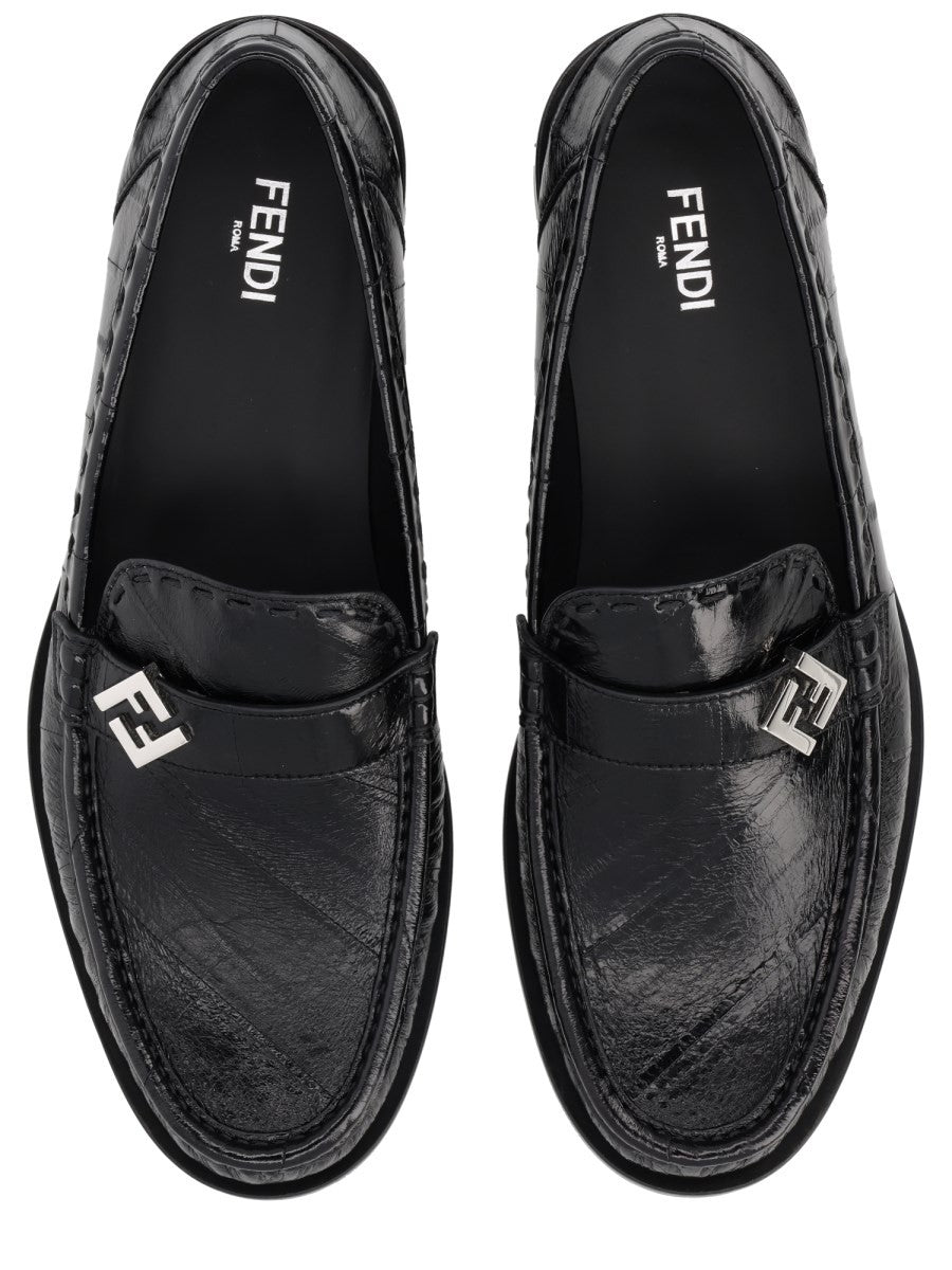 Fendi Men's Mocassino Missina Black