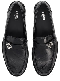 Fendi Men's Mocassino Missina Black