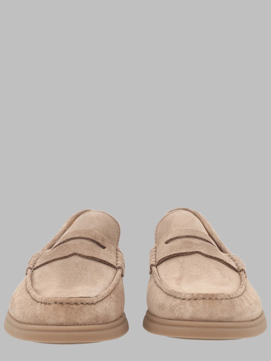 BOSS Men's Mocassino Penny Sienne Beige