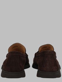 BOSS Men's Mocassino Penny Sienne Brown