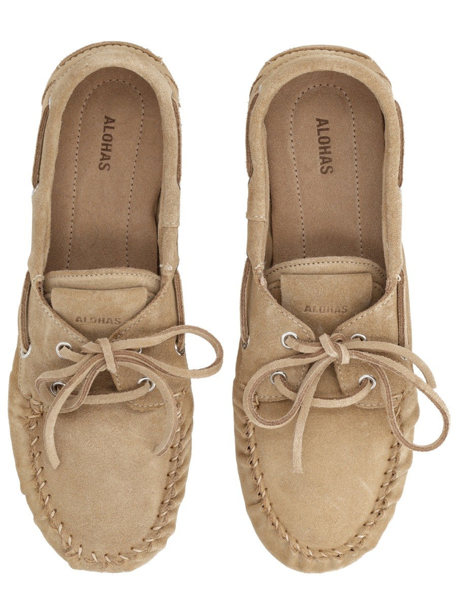 Alohas Women's Mocassino Rowan Beige